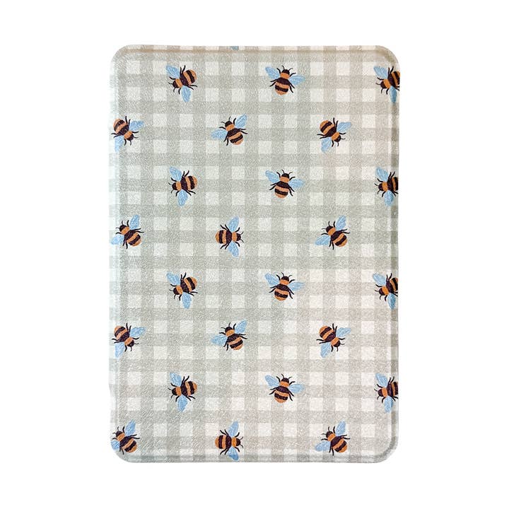 Abejas de Gingham | Funda para Kindle para venta al por mayor de Oak Shore Collective LLC