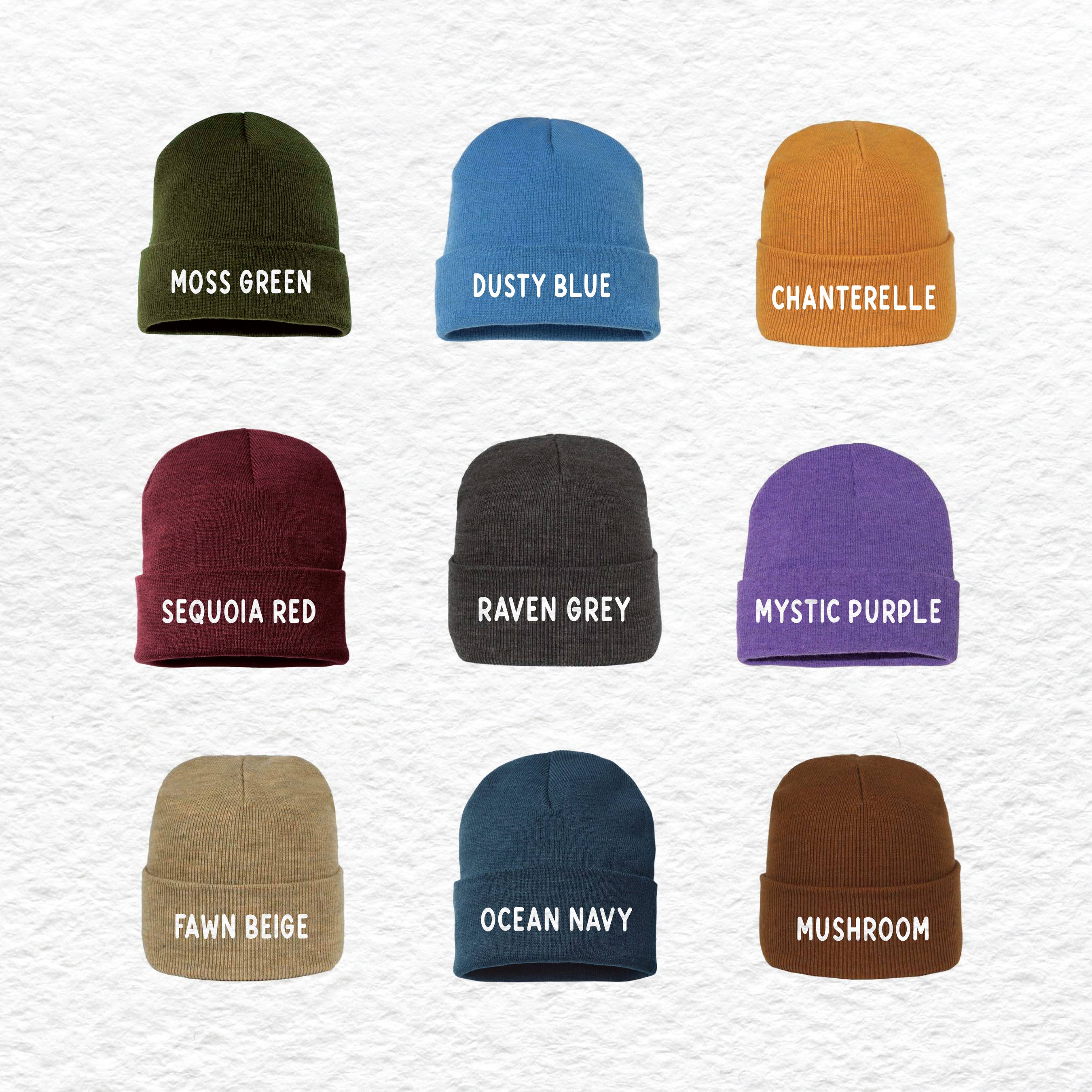 Crafted from Scratch - Wholesale Beanie - Unisex - Raven Moon - Patch Hat - Handmade Witchy PNW Fall Beanie2