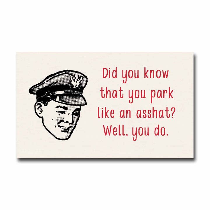 ChicalooKate - Wholesale Stationery/Notecard Set - Parking Tickets Mini Cards5