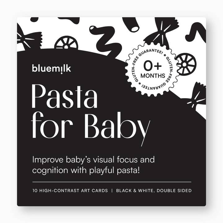 Chunky Deli - Wholesale Learning Cards - Kids & Baby - Pasta for Baby High-Contrast Art Cards