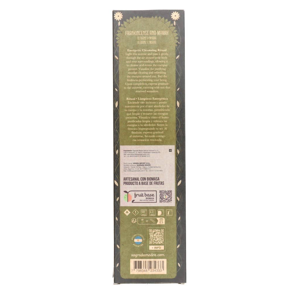 Vives de la Cortada S.L - Vente Encens - Encens Rituel pour Purification Énergétique - Sacred Mother Artisan1