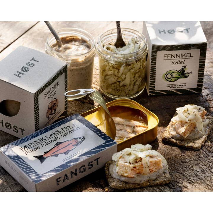 FANGST - Wholesale Tinned Fish - Fangst Færøsk Laks No. 1 Flash Grilled Salmon 110g2