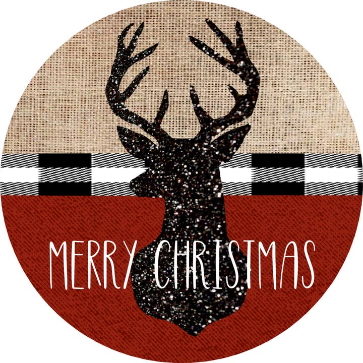 Vinyl Decal, Cottage Christmas Sign, Christmas Lodge, 10" Ro for wholesale by DecoExchange