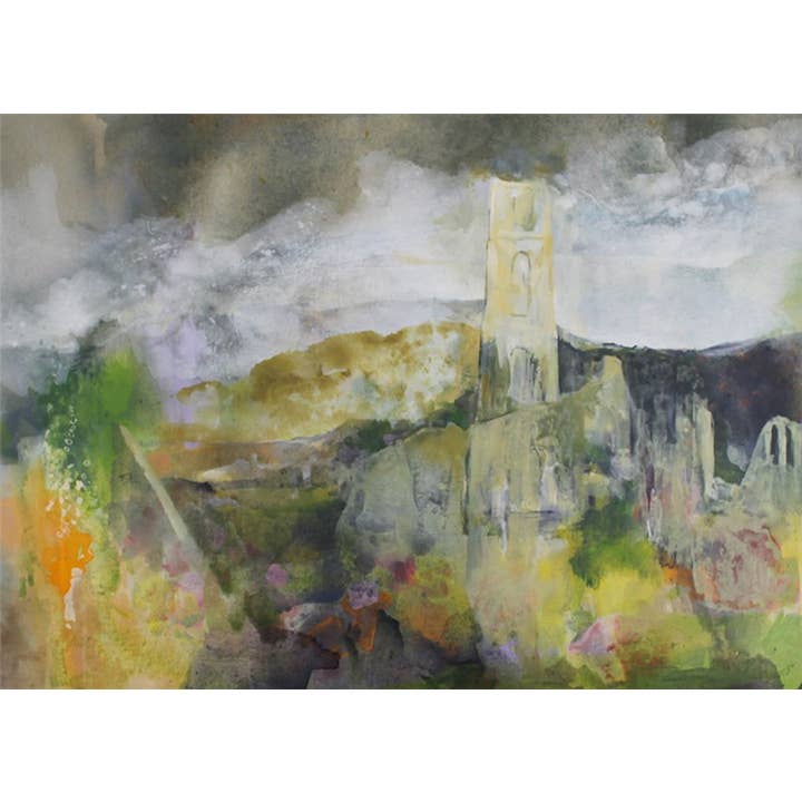 Carte de vœux Fountains Abbey pour la vente par Natural Partners Limited