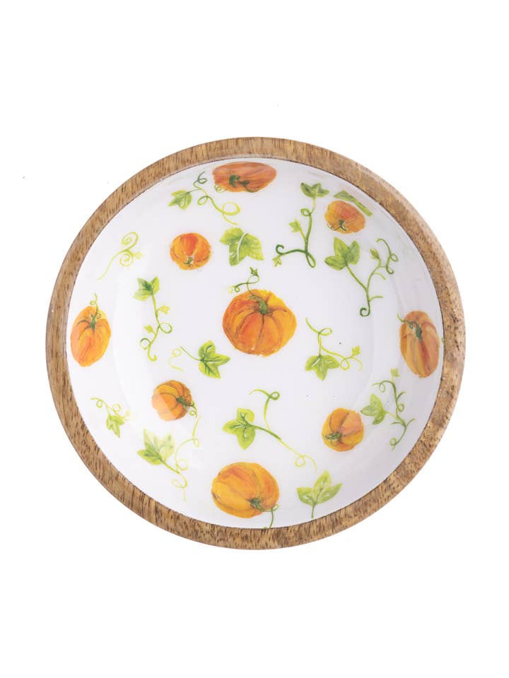 Tiny Pumpkins Nibbles Bowl #1 for wholesale by Shoeless Joe Ltd