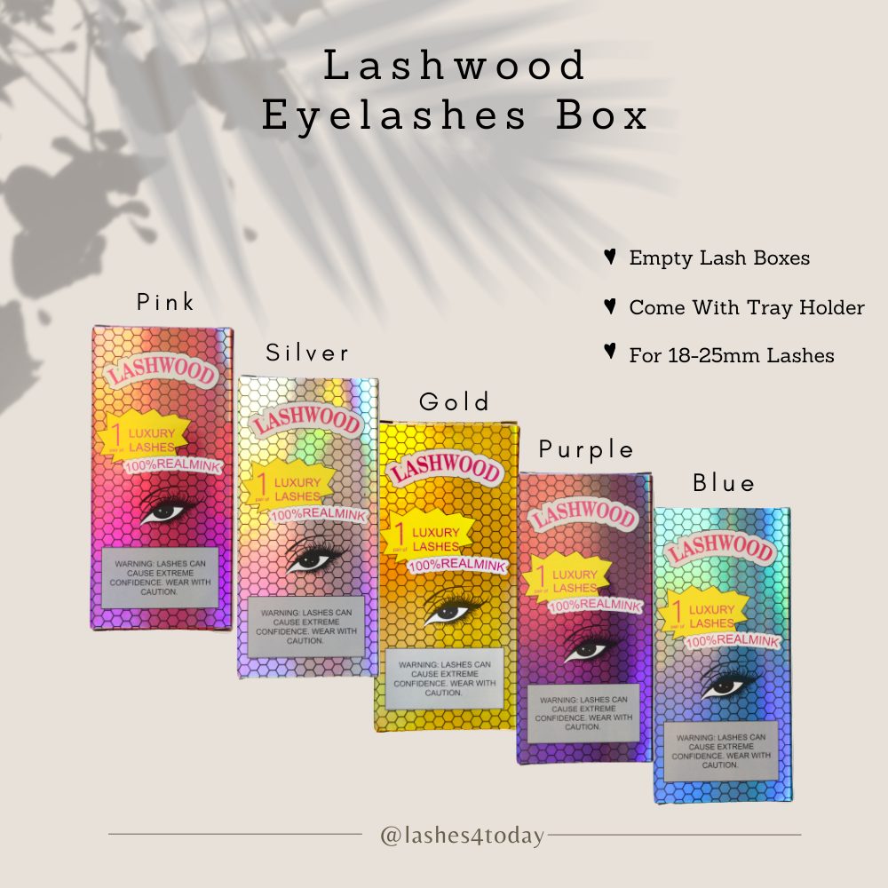 Lashes4today - Wholesale Eyelash/Brow Serum - Lashwood Eyelash Packaging Box0