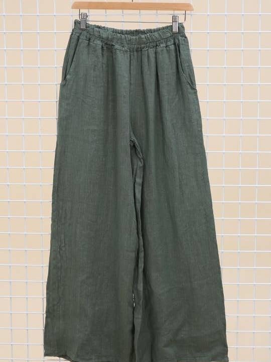 NAÏS PARIS - Vente Pantalon – femme - PANTALON RAYE LARGE 13