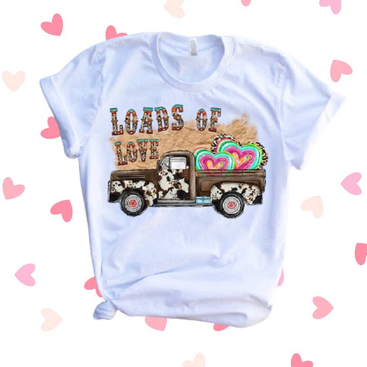 Liebe der Liebe Valentine Tee für den Großhandel von Londas Trendy Tees