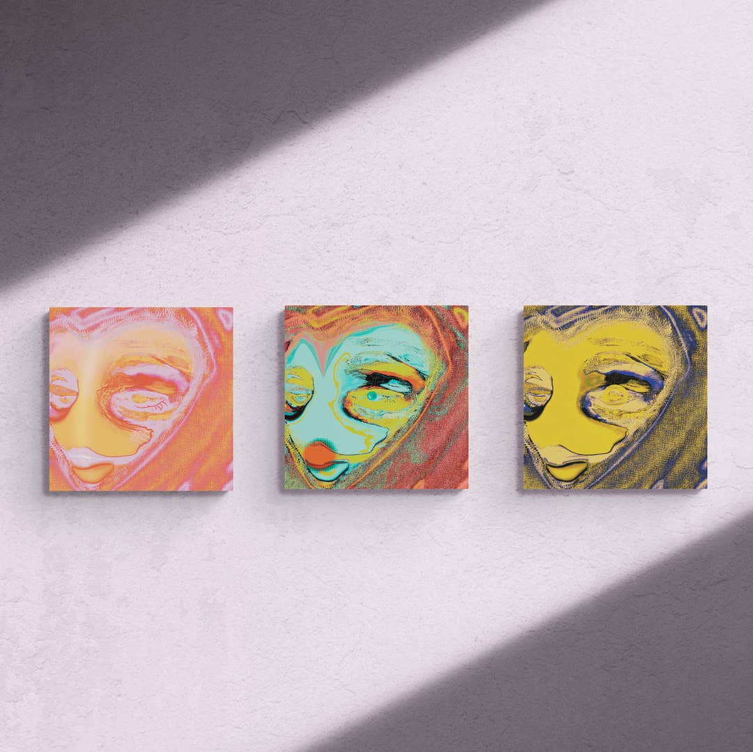 StudioKollisions - Wholesale Wall Art Set - "Gagged”, 2024 Signed Wall Art Print Set, Heavy Cardstock5