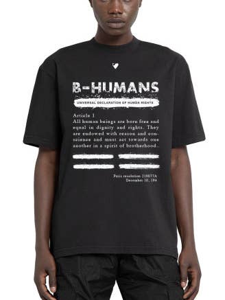 Be Humans T-shirt: Artikel 1 för wholesale av vstl