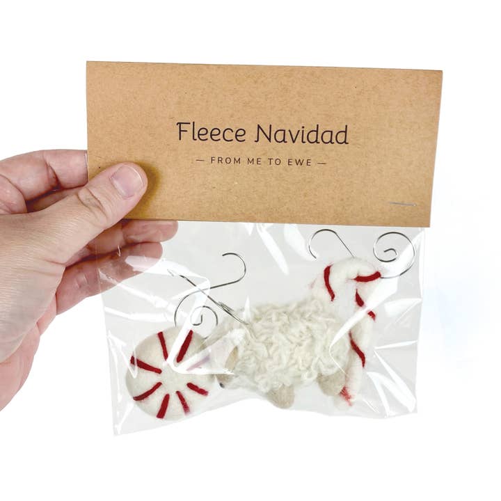 Ornament Gift Set | Fleece Navidad for wholesale by Sheep Farm Felt