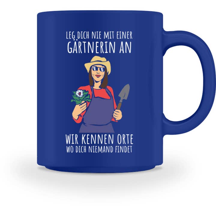 GARTENFAN - Wholesale Coffee Mug - Never mess with a gardener - ceramic mug2