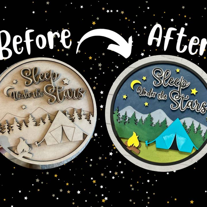 DIY Sleeping Under the Stars for wholesale by Cowgirl with a Laser