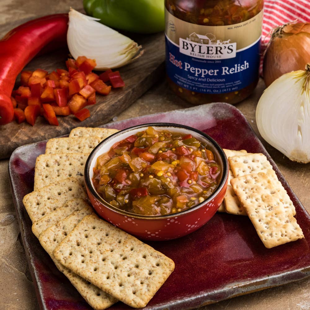 Bylers Relish House & Byler Canning Co. - Wholesale Relish - Byler's Hot Pepper Relish2