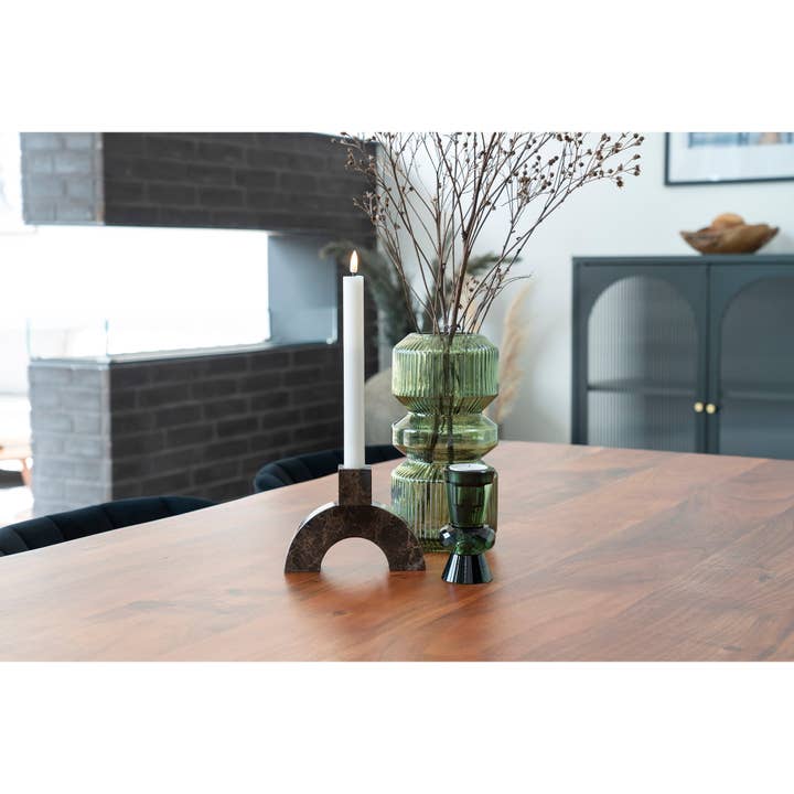 Glass Vase - Vase in Green Glass Ø12x25 cm for wholesale on Faire6