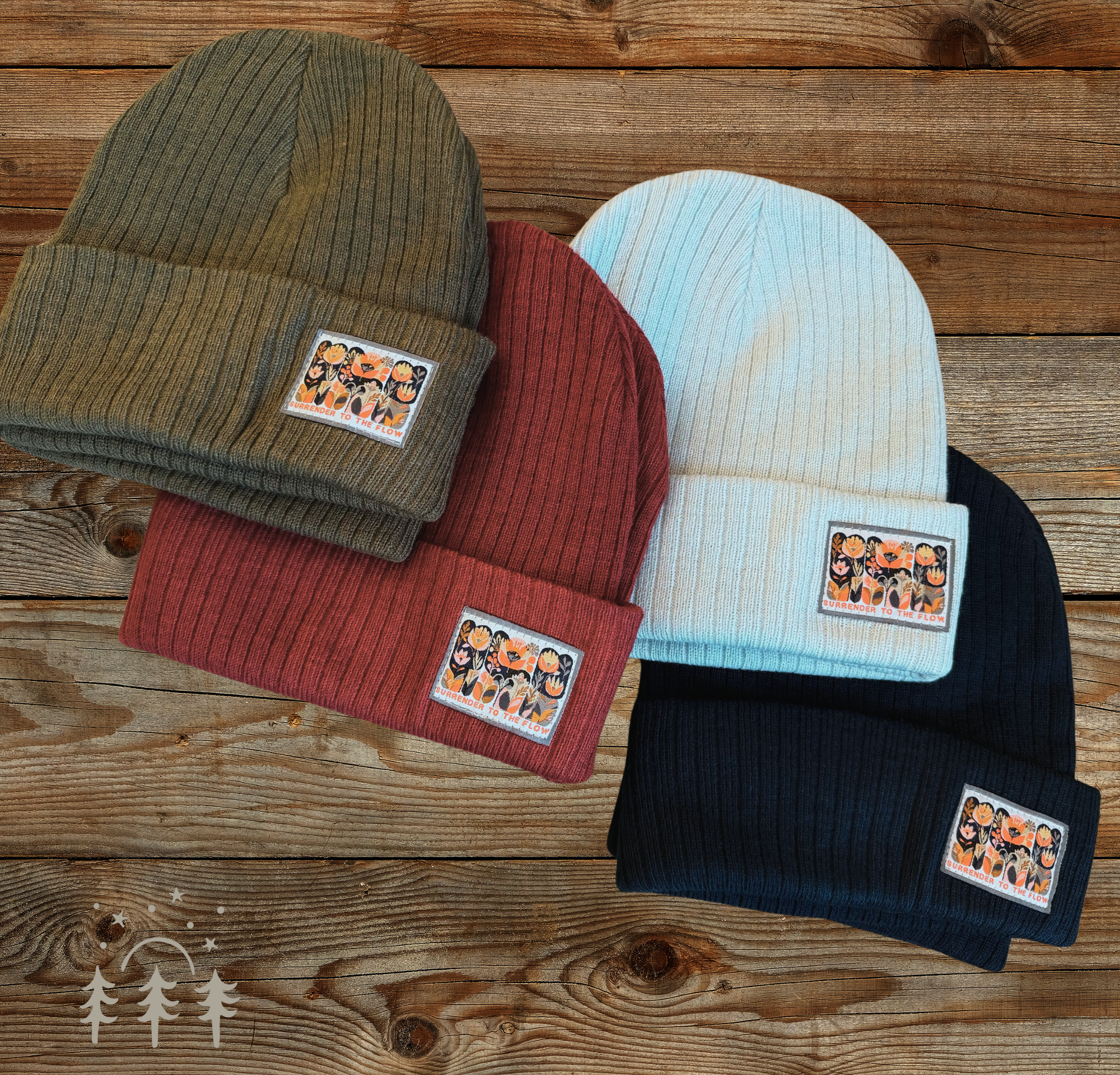 Spruce Seed - Wholesale Beanie - Unisex - Surrender to the Flow Knit Beanie Hat4