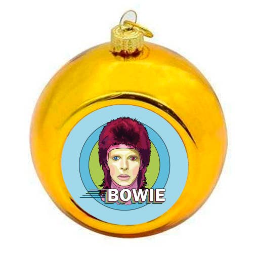 ART WOW - Wholesale Ornament - Christmas Baubles 'Bowie Collection'