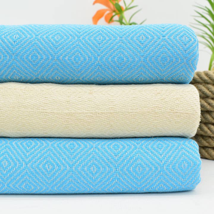 Organic Turkish Towels - Wholesale Throw Blanket - Organic Bedding Blanket, Beach Throw Blanket1