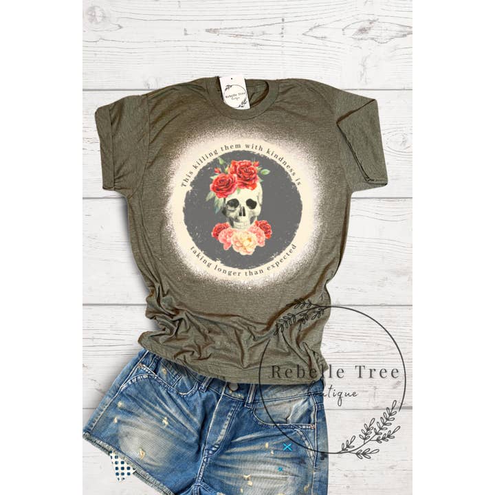 Ucciderli con Kindness per la vendita all'ingrosso da parte di Rebelle Tree Boutique