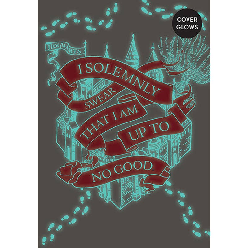 Insight Editions - #1 Pop Culture Publisher - Wholesale Journal/Diary - Harry Potter: Marauder's Map Glow in the Dark Journal (NEW!)3