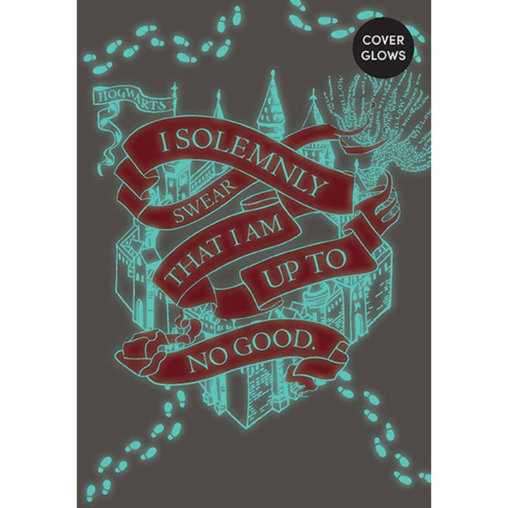 Insight Editions - #1 Pop Culture Publisher - Wholesale Journal/Diary - Harry Potter: Marauder's Map Glow in the Dark Journal (NEW!)3