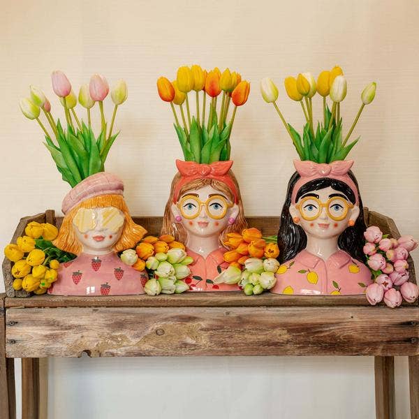 Oasis of Life - Wholesale Artificial flowers - Pink Tulip Bouquet – 10 Artificial Tulips – 42 cm – Real Touch – Cheerful & Durable Home Decoration2