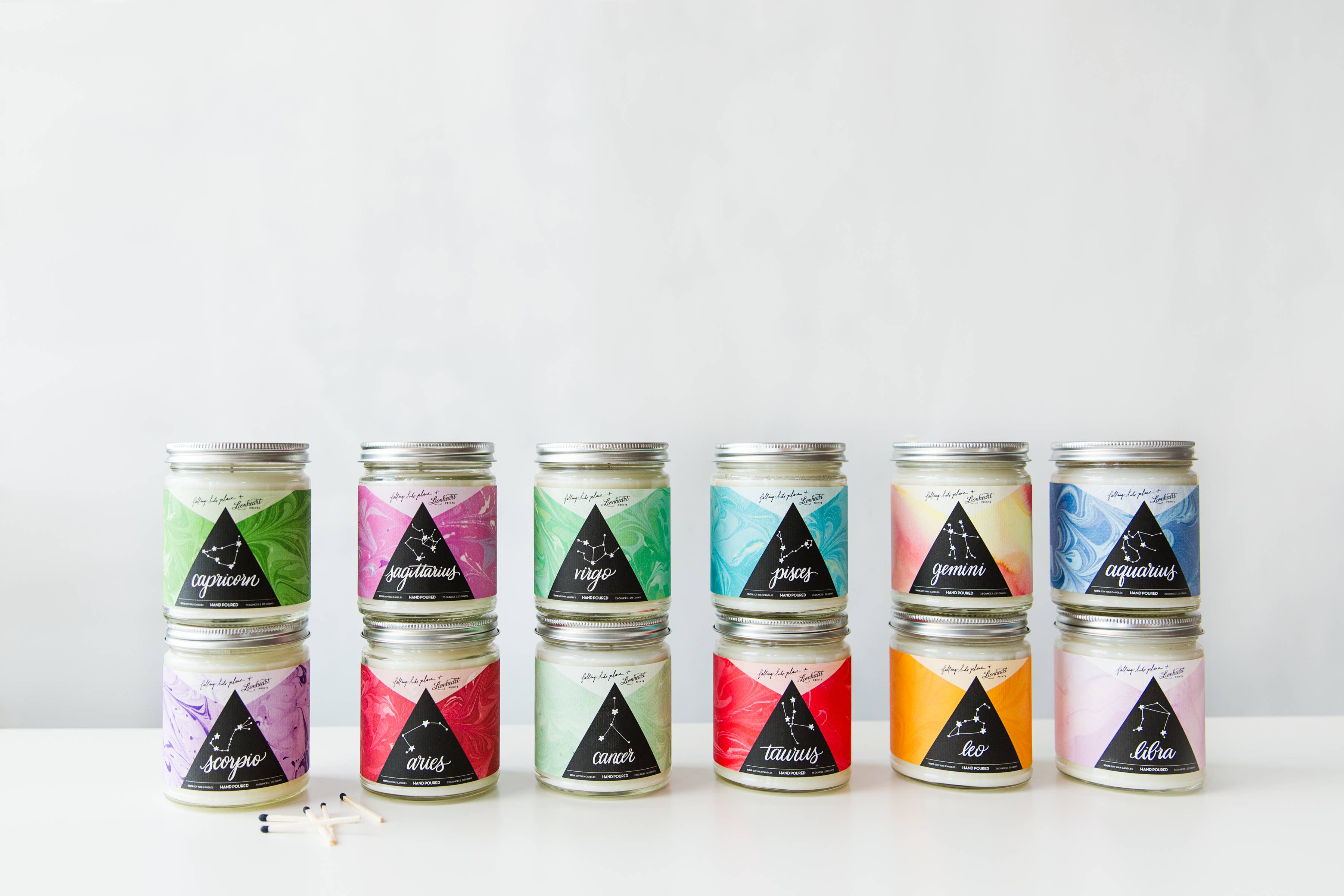 REMOVED BRAND - Wholesale Jar/Filled Candle - Astrology Series - Taurus Candle4