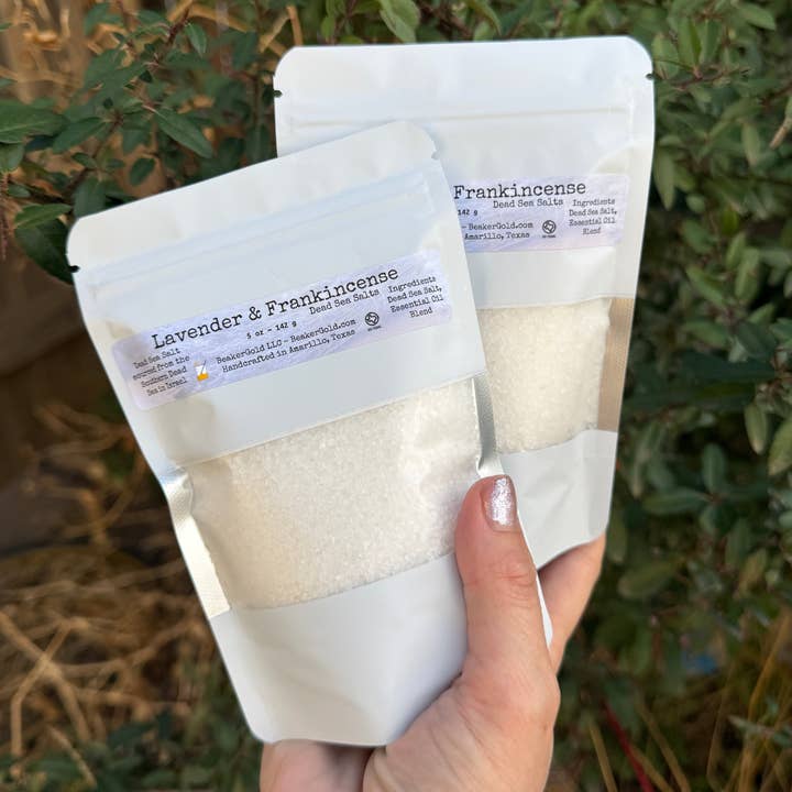 Dead Sea Salt Stocking Stuffers for wholesale by BeakerGold LLC