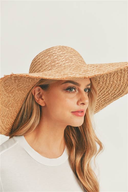 MYS Wholesale Inc - Wholesale Straw Hat - Women's - Solid Summer Floppy Sun Hat48