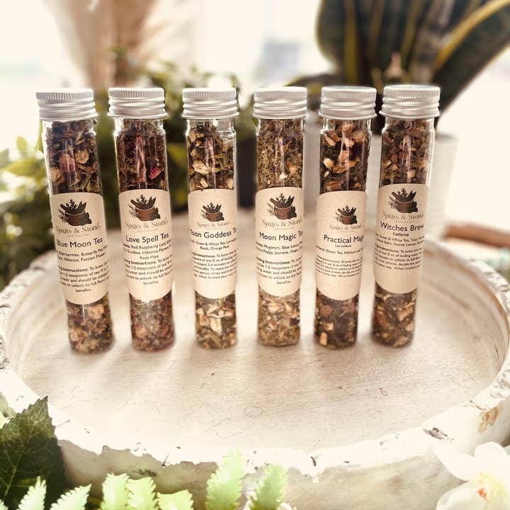Sage & Stone Apothecary - Wholesale Loose Tea - Magical Tea Sampler1