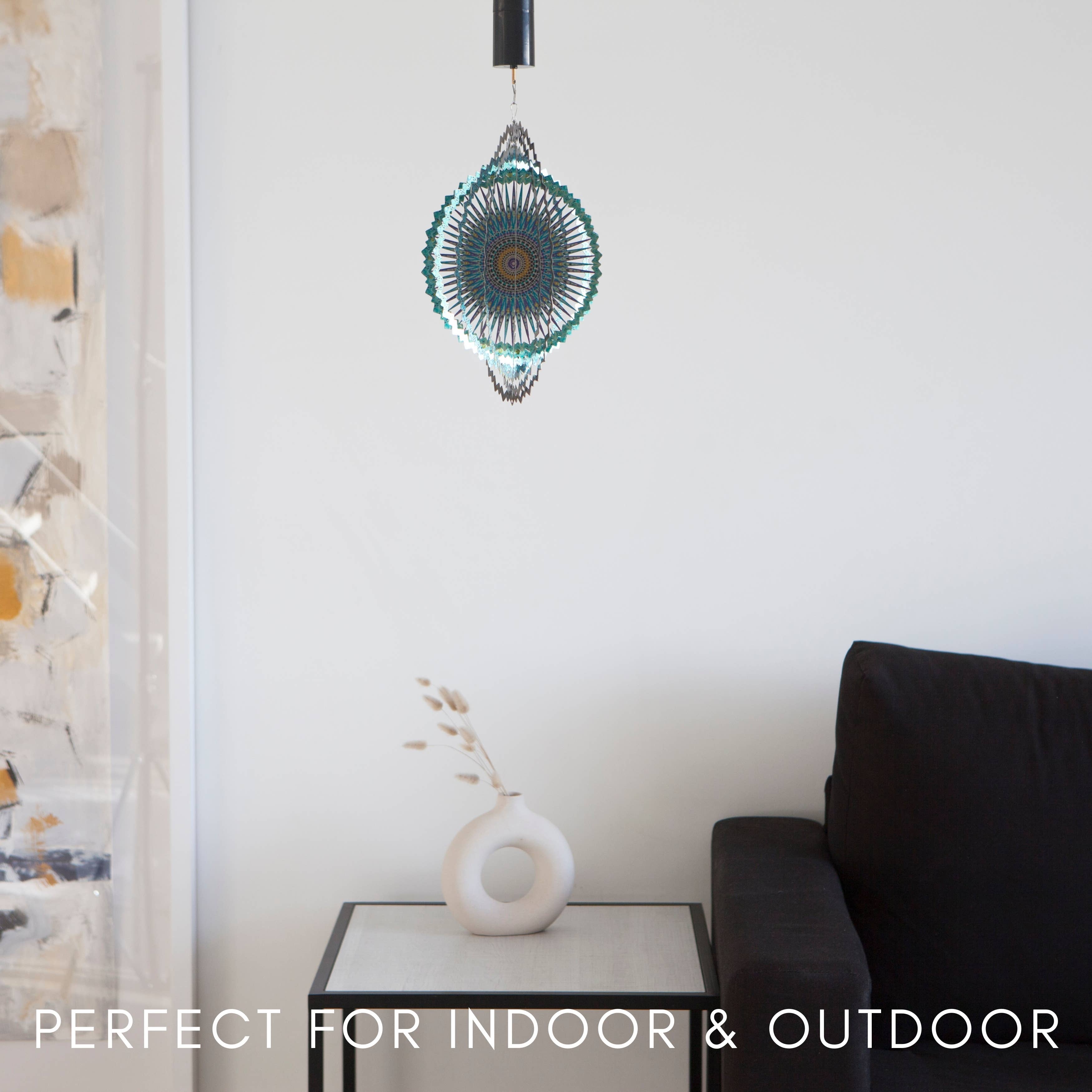 TWS Trading Limited – wholesale Wind spinner – 12'' Mandala Space Wind Spinner6