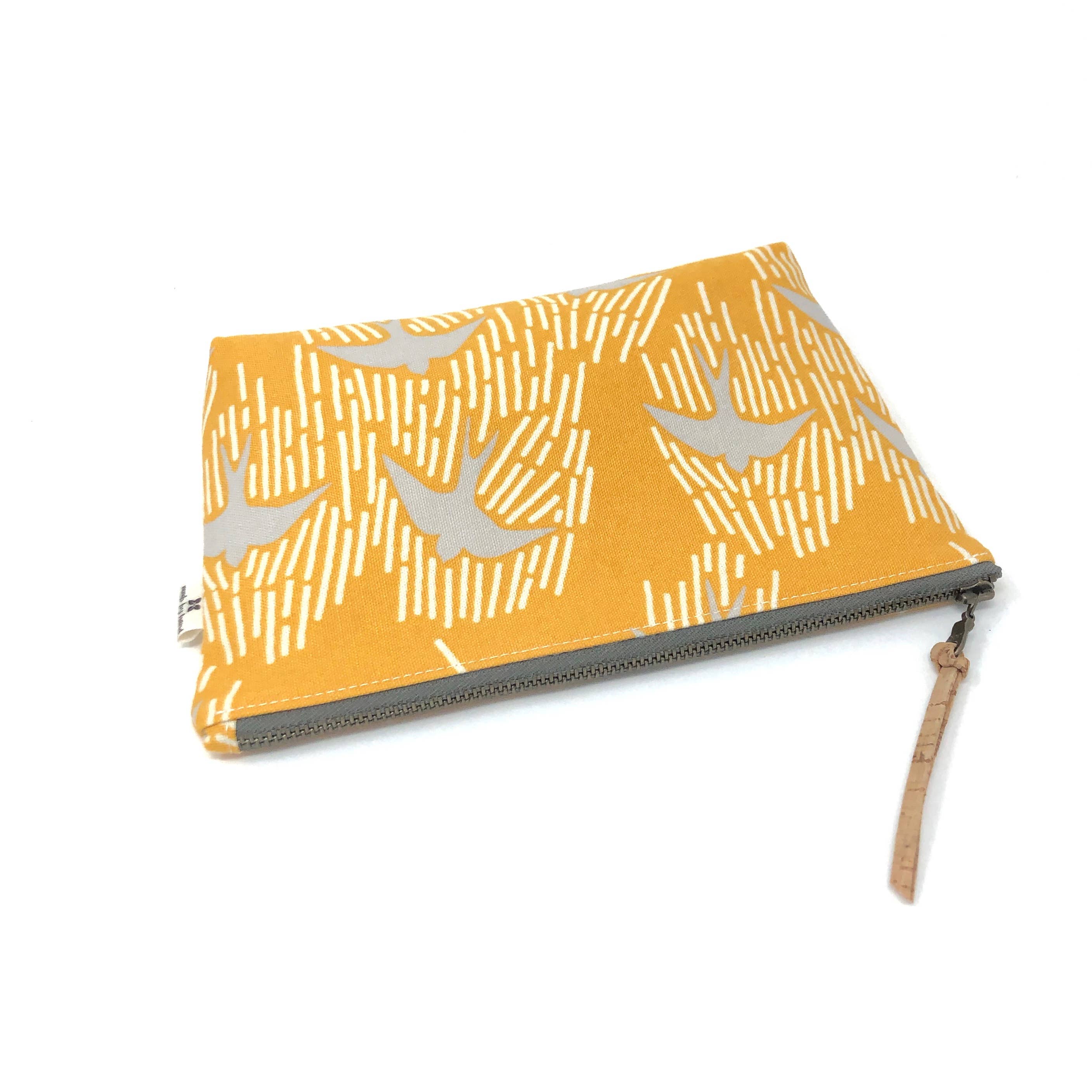 mmb by hand - Vente Pochette – femme - Pochette zippée mince bio Gold Whitehaven4