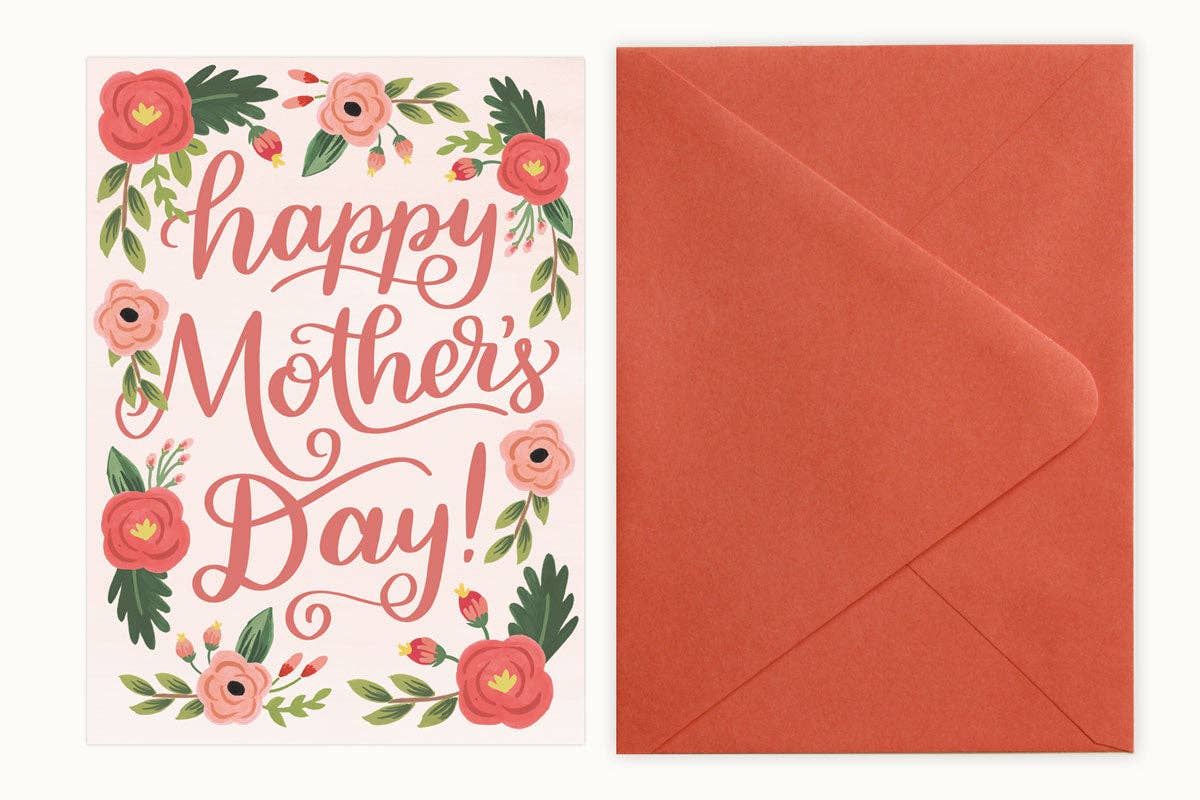 LoveLight Paper - Wholesale Mother's Day Card - Floral - Mother's Day Card1