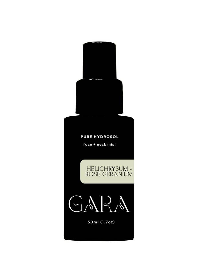 Helichrysum + Rose Geranium Hydrosol for wholesale by GARA Skincare