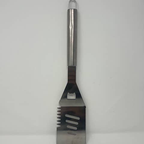 USA HomeMax - Vente Outil de gril pour l'extérieur - Spatule à barbecue en acier inoxydable de 17,5"