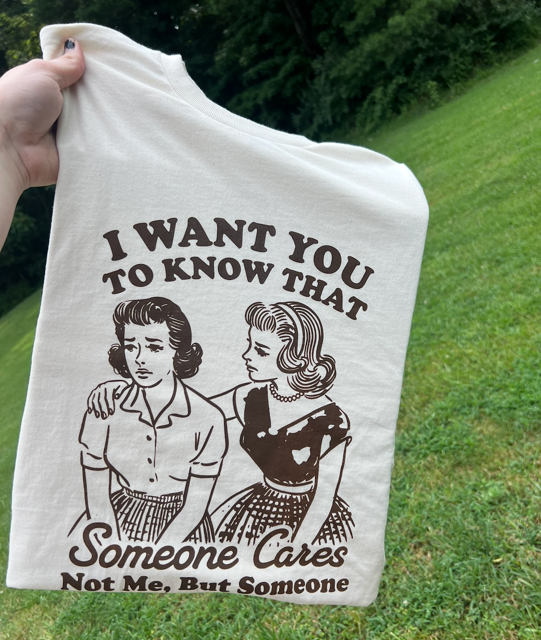 Southern Chic - Wholesale Screen Printed T-Shirt - Women's - Someone Cares Graphic Tee0