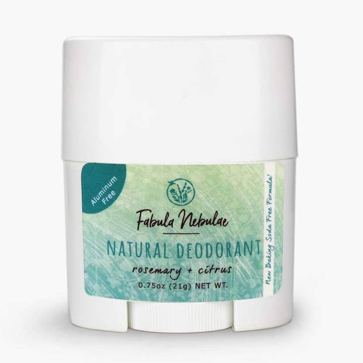 Fabula Nebulae - Wholesale Deodorant – Unisex - Travel size of our Natural Deodorant (rosemary + citrus)