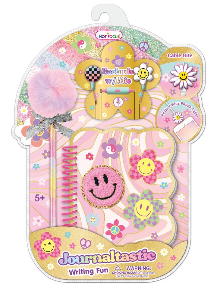 Journaltastic Writing Fun, Groovy Flower for wholesale by Hot Focus, Inc.