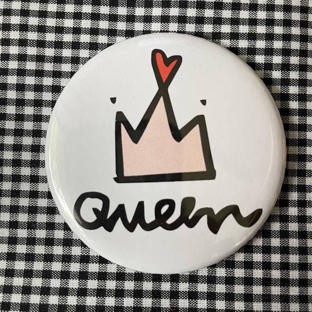 Queen Pin / Magnet / Mirror #smartypants Pencils Stocking Stuffers for wholesale by DoodleGirl Designs