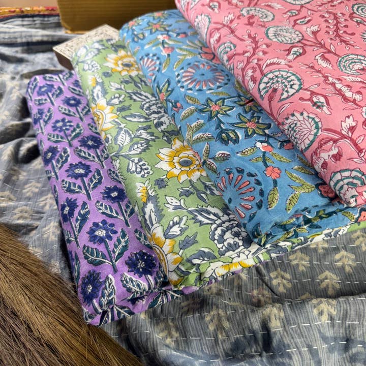 The Eastern Loom – wholesale Fabric – Hand Block Print Fabric For Cotton Dress Indian Print Sewing