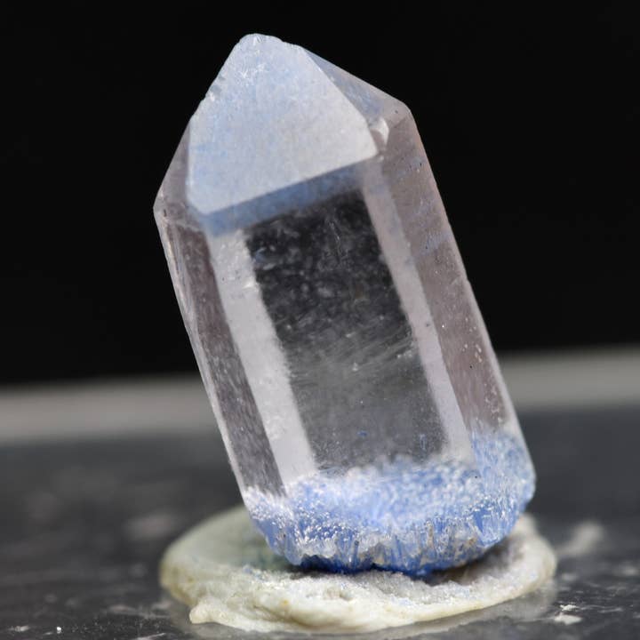 Dumortierite in Quartz Raw Crystal - 0.63 g for wholesale by Calder Crystals