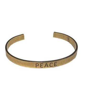 Manchette PEACE pour la vente par Mya Bella Inc.