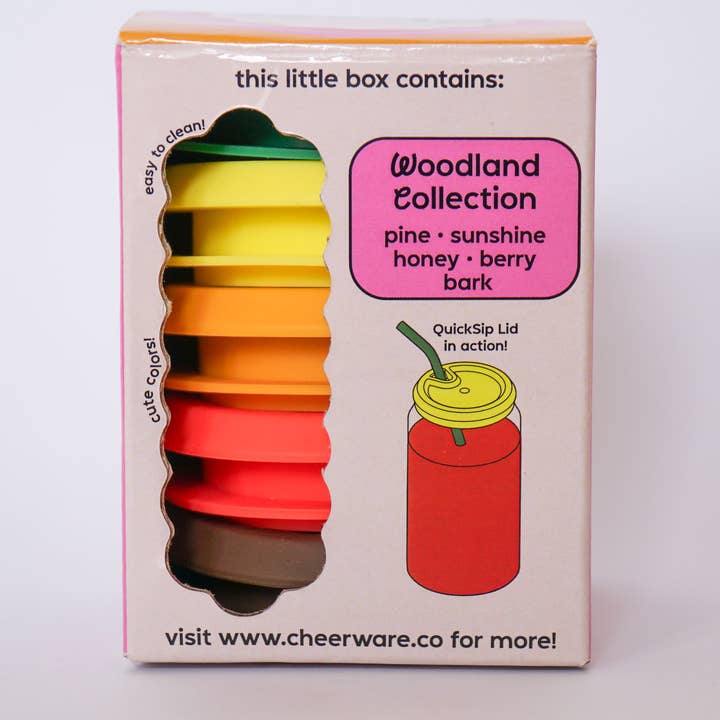 Cheerware – Tampas de bebidas por atacado – Tampa QuickSip | Tampa Reutilizável Fofa para Copos de Lata2