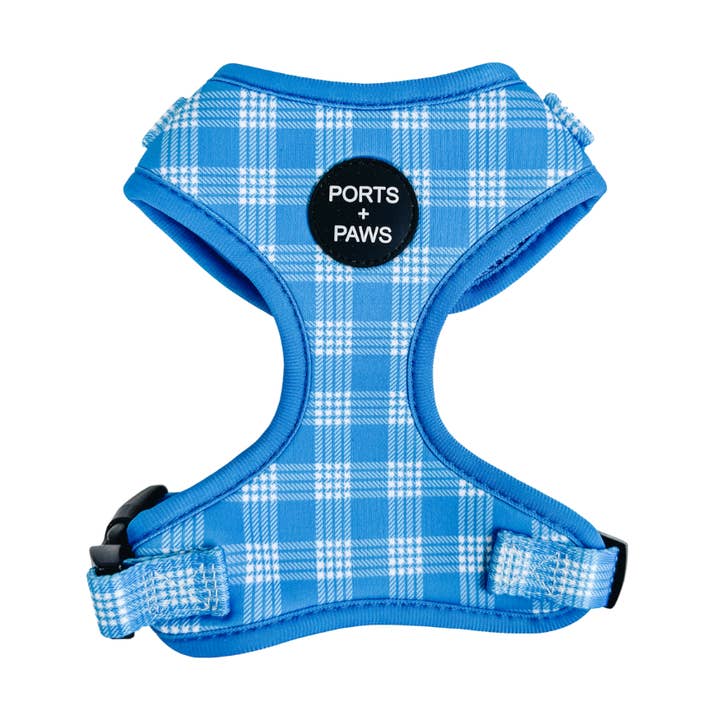 VERSTELBAAR HARNAS - PALAKA TEAL voor wholesale door Ports and Paws