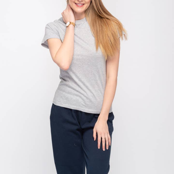 Wear Static – wholesale T-shirt – women's – Basics -- Women Half Sleeves T-Shirt1