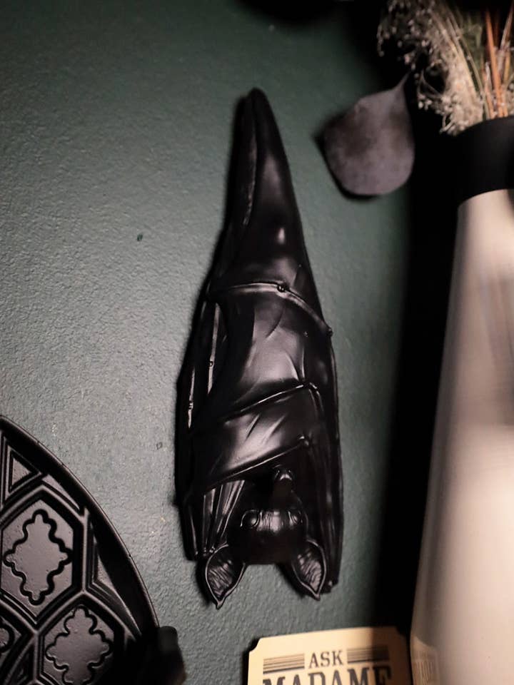 Bat Wall Hanging Sleeping for wholesale by Mayhem Made Ltd