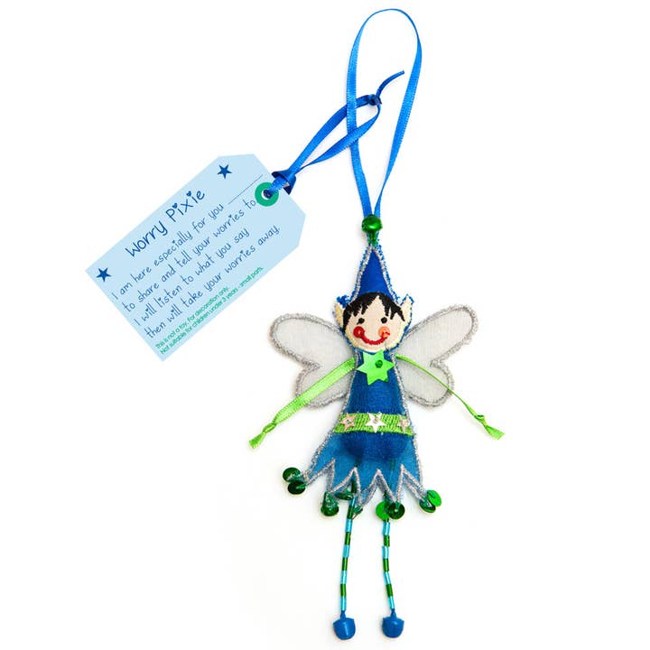 'Worry Pixie' Fair Trade Keepsake Fairy Gift for wholesale by Believe You Can