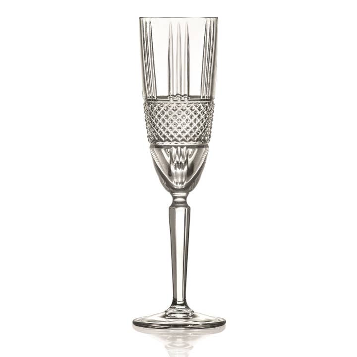 Champagne flute 19 Cl Brillante for wholesale by RCR Cristalleria