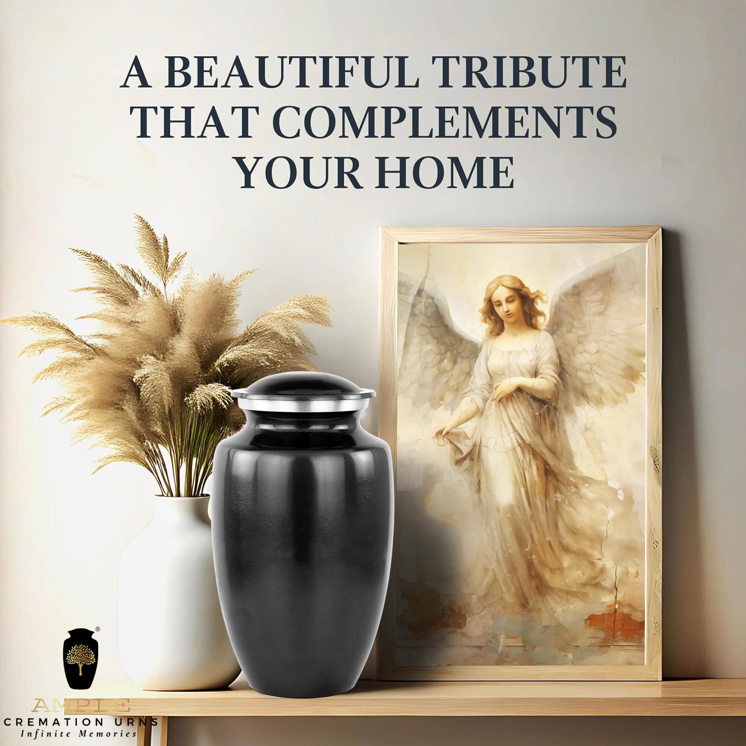 Ample Cremation Urns - Wholesale Urn - Adult Size Cremation Urn – Elegant and Strong6