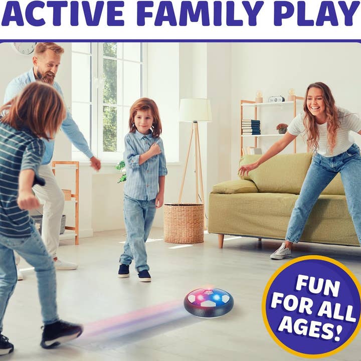 Atlasonix - Wholesale Sporting Game - Kids & Baby - Hover Soccer Ball (2 Floating Disk + 2 Goals) 3